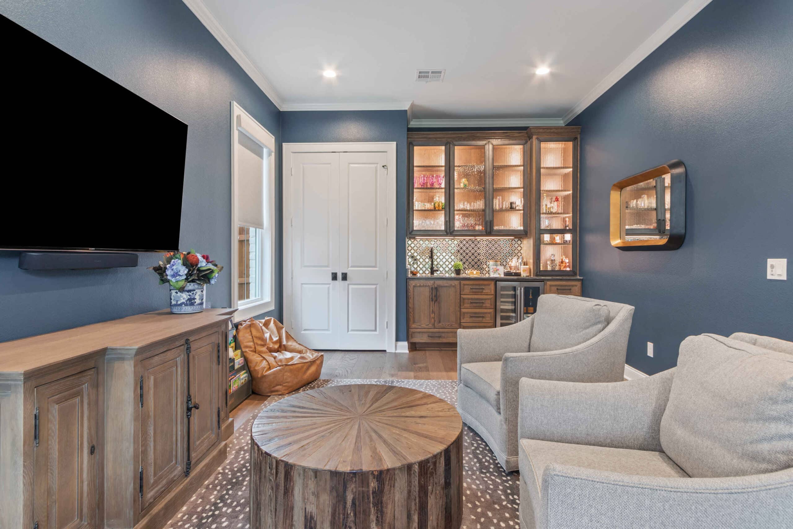 Keith Gunn Construction Waco, Texas - KGC Guest Entertainment Room