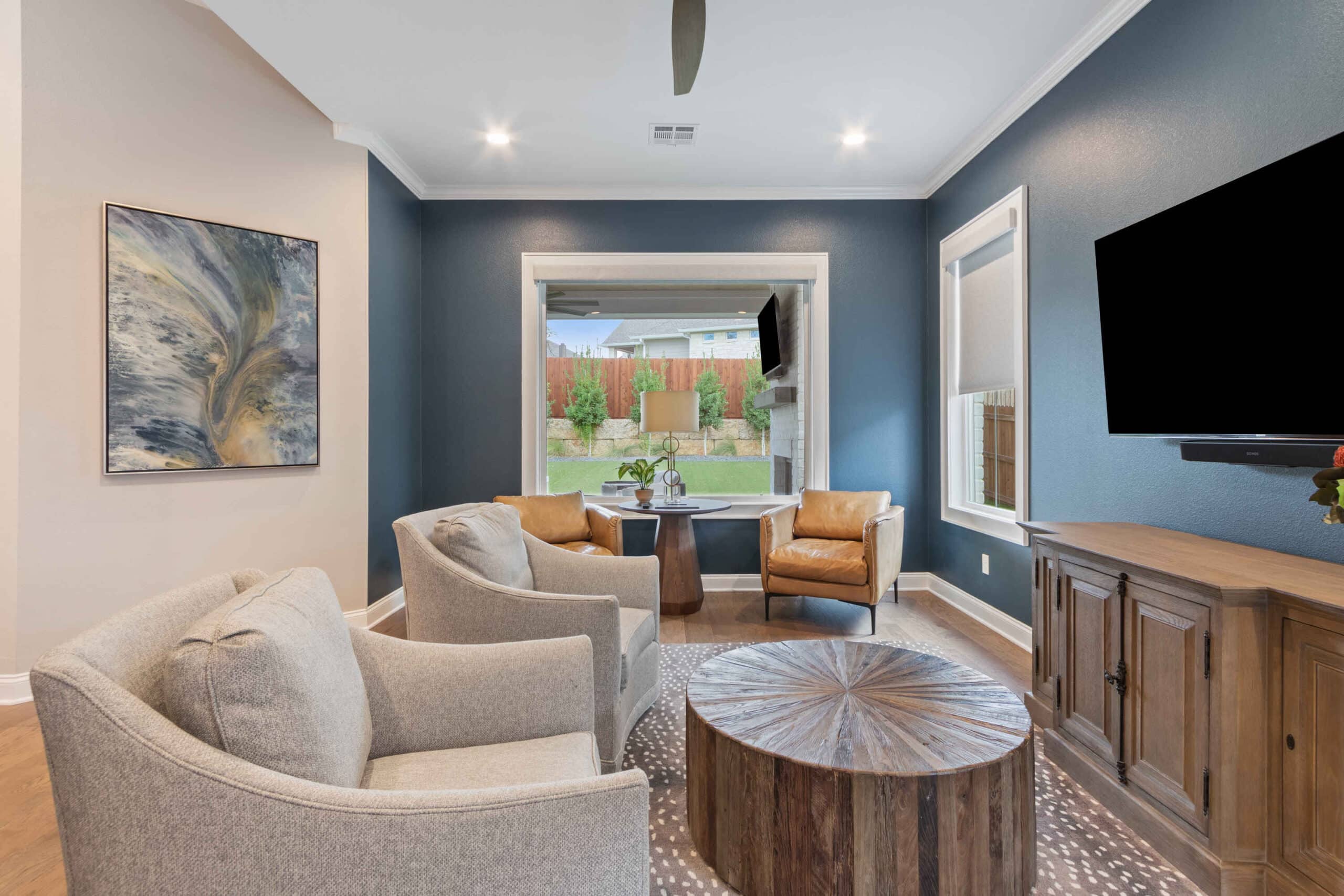 Keith Gunn Construction Waco, Texas - Central Texas Family Room Designs