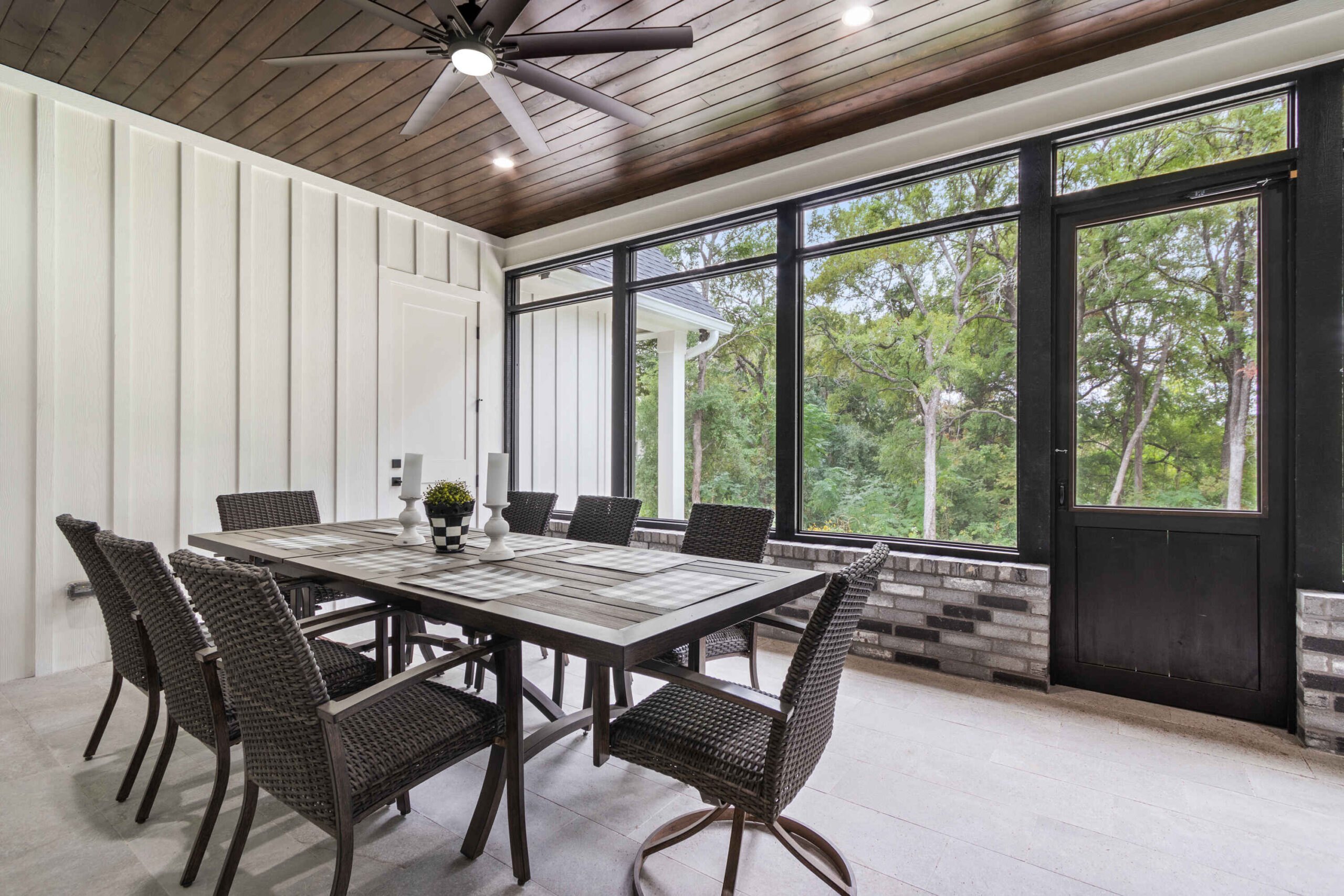 KGC - Keith Gunn Construction Waco, Texas - Patio Dining Room Designs