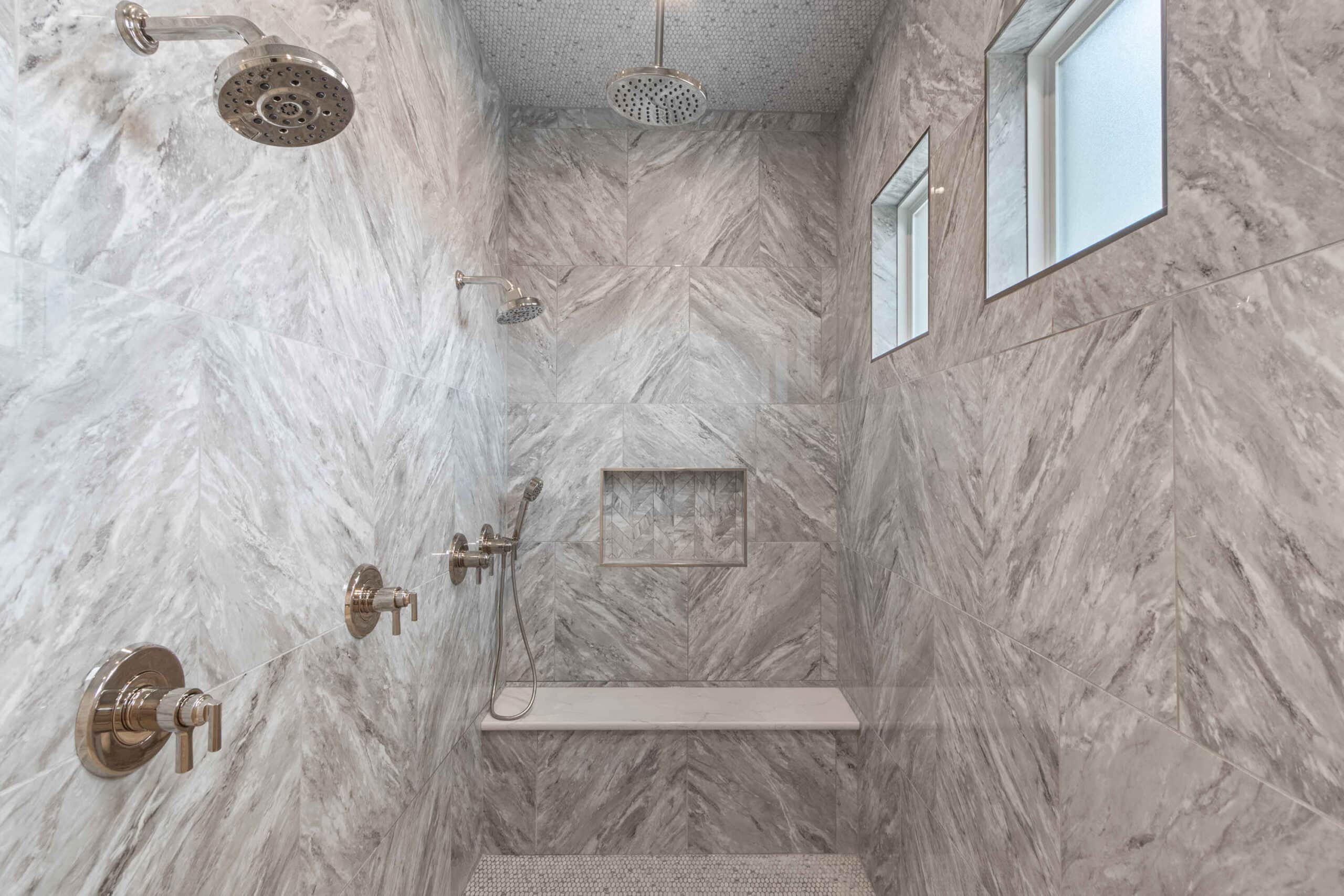 Keith Gunn Construction Waco, Texas - Luxury Marble Showers - High End Interiors