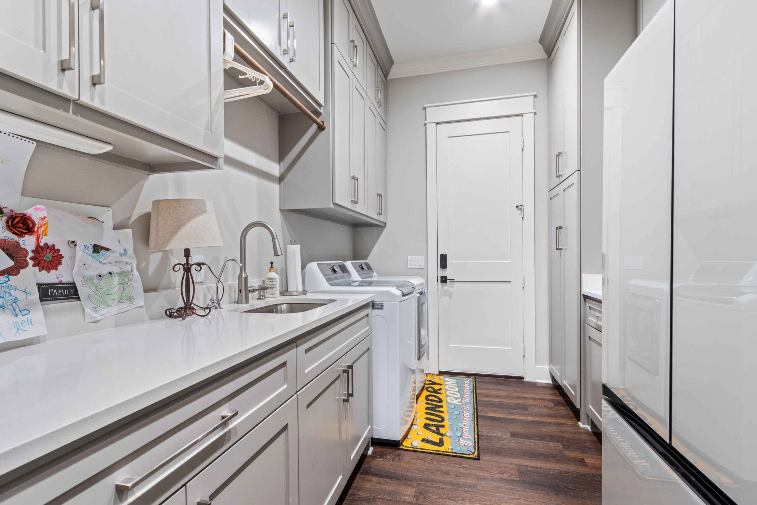 Keith Gunn Construction Waco, Texas - KGC Custom Designed & Built Laundry Room