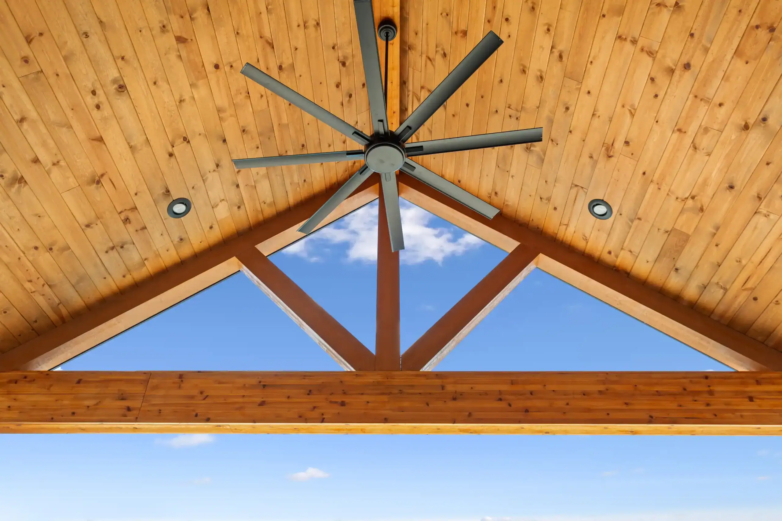 Keith Gunn Construction Waco, Texas - Exterior Patio Luxury Vaulted Ceiling